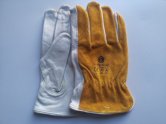 Rigger Gloves Yellow White